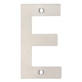 ZSNESS - Zoo Hardware Letter (E) 102mm Satin Stainless Steel