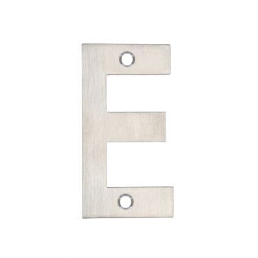 Click Here To Enlarge This Photo Of ZSNESS75 - Zoo Hardware Letter (E) 75mm Satin Stainless Steel