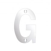 ZSNGPS75 - Zoo Hardware Letter (G) 75mm Polished Stainless