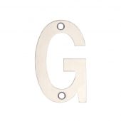 ZSNGSS75 - Zoo Hardware Letter (G) 75mm Satin Stainless Steel