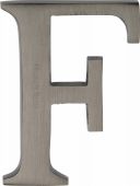 C1565 2 F-MB Heritage Brass Alphabet F Pin Fix 51mm (2") Matt Bronze Finish