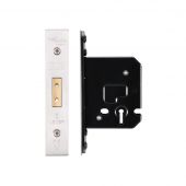 ZUKD364SS - Zoo Hardware Architectural Heavy Duty 3 Lever Deadlock 64mm (45mm backset) Satin Stainless Steel