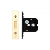 ZUKFD64PVD - Zoo Hardware Architectural Heavy Duty Flat Dead Bolt 64mm (45mm backset) PVD Stainless Brass