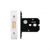 ZUKFD76SS - Zoo Hardware Architectural Heavy Duty Flat Dead Bolt 76mm (57mm backset) Satin Stainless Steel