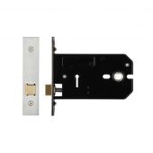ZUKH127SS - Zoo Hardware Architectural Heavy Duty Horizontal Latch 127mm (102mm backset) Satin Stainless Steel