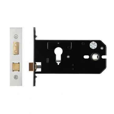 Click Here To Enlarge This Photo Of ZUKH152EPSS - Zoo Hardware Architectural Heavy Duty Horizontal Euro Profile Lock 152mm (127mm backset) Satin Stainless Steel
