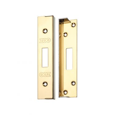 Click Here To Enlarge This Photo Of ZUKR02PVD - Zoo Hardware 13mm Rebate Kit to Suit ZUKD Mortice Deadlocks - PVD Stainless Brass