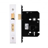 ZUKS376SS - Zoo Hardware Architectural Heavy Duty 3 Lever Sashlock 76mm (57mm backset) Satin Stainless Steel