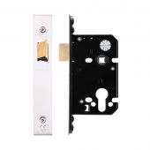 ZUKU64SS - Zoo Hardware Architectural Heavy Duty Upright Latch 64mm (45mm backset) Satin Stainless Steel
