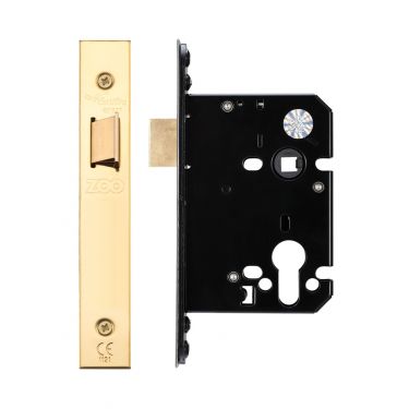 Click Here To Enlarge This Photo Of ZUKU76PVD - Zoo Hardware Architectural Heavy Duty Upright Latch 76mm (57mm backset) PVD Stainless Brass