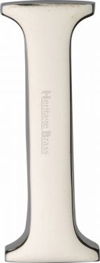 Click Here To Enlarge This Photo Of C1565 2 I-PNF Heritage Brass Alphabet I Pin Fix 51mm (2") Polished Nickel Finish