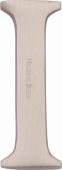 C1565 2 I-SN Heritage Brass Alphabet I Pin Fix 51mm (2") Satin Nickel Finish