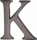 C1565 2 K-MB Heritage Brass Alphabet K Pin Fix 51mm (2") Matt Bronze Finish