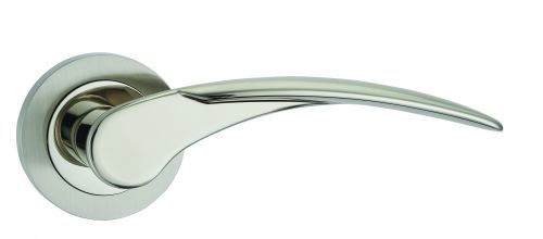 Click Here To Enlarge This Photo Of Fortessa - FDEAPO-SNNP - Apollo Lever on a Rose Satin Nickel/Polished Nickel Finish
