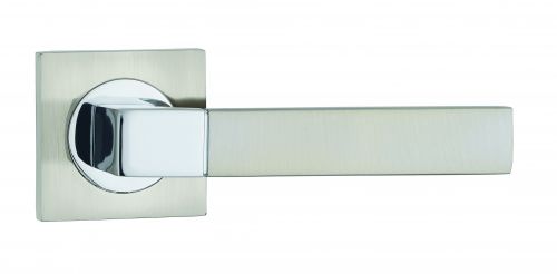 Click Here To Enlarge This Photo Of Fortessa - FDEARE-SNCP - Ares Lever on a Rose Satin Nickel/Polished Chrome Finish