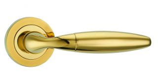 Fortessa - FCOBUL-PVD - Bulbus Lever on a Rose Polished Brass Finish