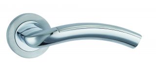 Fortessa - FCOMIL-SPC - Milan Lever on a Rose Satin/Polished Chrome Finish