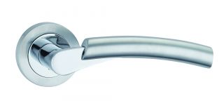 Fortessa - FCOSOR-SPC - Sorrento Lever on a Rose Satin/Polished Chrome Finish