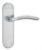 Fortessa - FLOCAMA-SPC - Amalfi Lock on Backplate Satin/Polished Chrome Finish