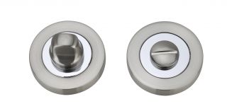 Fortessa - FWCTT-SNCP - Round Turn and Release Satin Nickel/Polished Chrome Finish