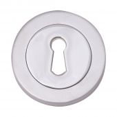 Fortessa - FESC-PC - Round Keyhole Escutcheon Polished Chrome Finish