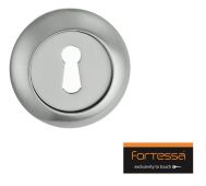 Fortessa - FRESC-PC - Round Raised Keyhole Escutcheon Polished Chrome Finish