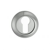 Fortessa - FREESC-PC - Round Raised Euro-Profile Escutcheon Polished Chrome Finish