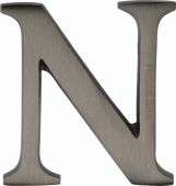 C1565 2 N-MB Heritage Brass Alphabet N Pin Fix 51mm (2") Matt Bronze Finish
