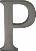 C1565 2 P-MB Heritage Brass Alphabet P Pin Fix 51mm (2") Matt Bronze Finish