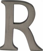 C1565 2 R-MB Heritage Brass Alphabet R Pin Fix 51mm (2") Matt Bronze Finish
