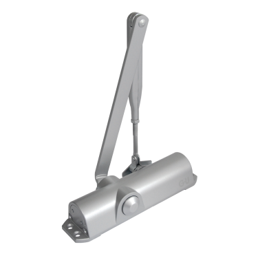 Click Here To Enlarge This Photo Of L27510 - GU L-10002-02 Overhead Door Closer Size 2 - 4 - Silver