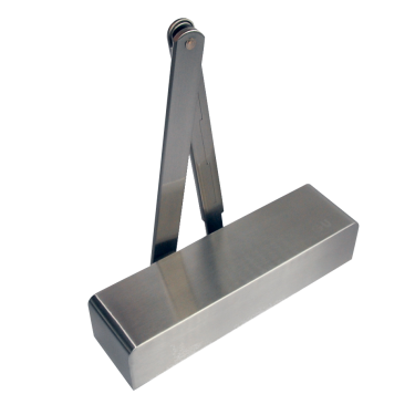 Click Here To Enlarge This Photo Of L27511 - GU L-10002-02 Overhead Door Closer Size 2-4 - Silver