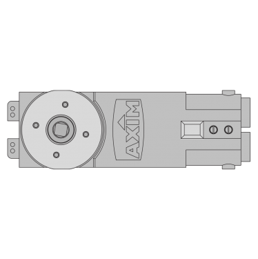 Click Here To Enlarge This Photo Of L27257 - AXIM TC-9901 Concealed Transom Closer Body Only Size 3 (Hold Open)