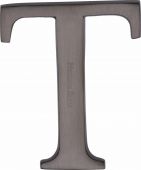 C1565 2 T-MB Heritage Brass Alphabet T Pin Fix 51mm (2") Matt Bronze Finish
