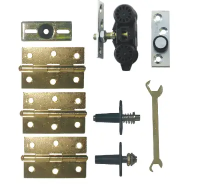 Click Here To Enlarge This Photo Of 2540 - HENDERSON Husky Folding Track Sliding Door Gear &ast;&ast;Fittings Kit Only&ast;&ast; &lpar;2 Doors&rpar;