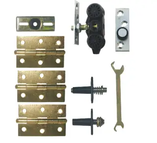2542 - HENDERSON Husky Folding Track Sliding Door Gear &ast;&ast;Fittings Kit Only&ast;&ast; &lpar;4 Doors&rpar;