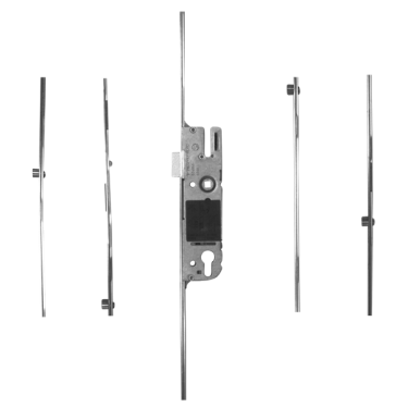Click Here To Enlarge This Photo Of L26290 - GU Latch & Deadbolt Single Spindle Multipoint Lock - 4 Roller - 40/92 - 16mm Faceplate (6-32158-03-0-1)