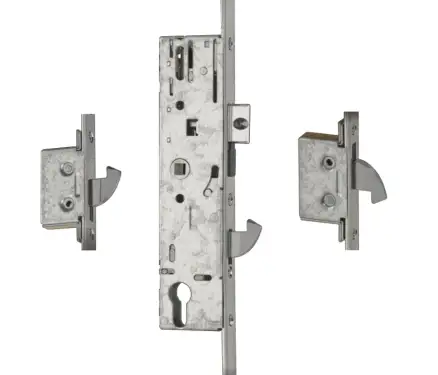 Click Here To Enlarge This Photo Of L26607 - YALE YS170 Latch & Hookbolt Split Spindle Multipoint Lock - 2 Hook - 45/92 - 16mm Square Faceplate (YS170-3H45)