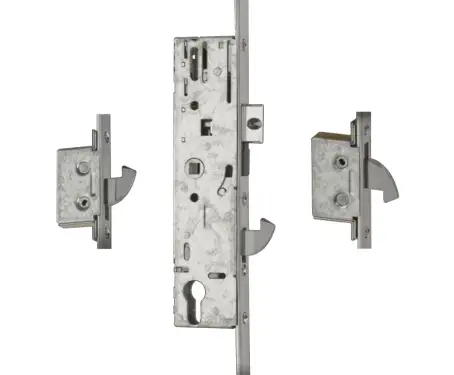 Click Here To Enlarge This Photo Of L26608 - YALE YS170 Latch & Hookbolt Split Spindle Mulitpoint Lock - 2 Hook - 45/92 - 20mm Square Faceplate (YS170-3HDS)