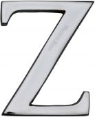 C1565 2 Z-PC Heritage Brass Alphabet Z Pin Fix 51mm (2") Polished Chrome Finish