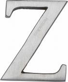 C1565 2 Z-SC Heritage Brass Alphabet Z Pin Fix 51mm (2") Satin Chrome Finish