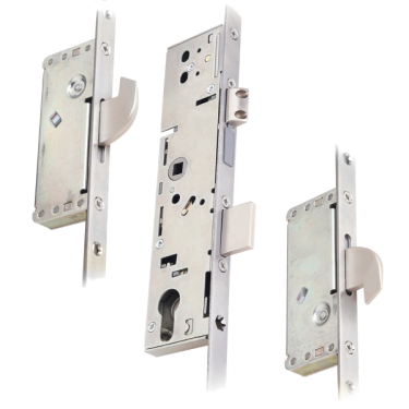 Click Here To Enlarge This Photo Of L30311 - ERA Latch & Deadbolt Split Spindle Invincible Euro Profile Multipoint Lock - 2 Hook - 45/92 - 20mm Radius Faceplate (6945-INV-604-79MA)