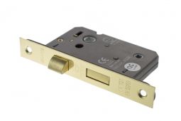 Atlantic - ALKBATH3PB Bathroom Lock [CE] 3" - Polished Brass