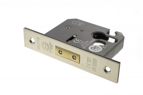 Click Here To Enlarge This Photo Of Atlantic - ALKDEADE25SN Euro Profile Mortice Deadlock [CE] 2.5" - Satin Nickel