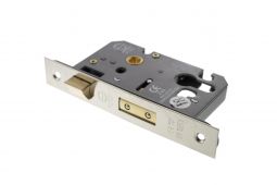 Atlantic - ALKSASHE3PN Euro Profile Mortice Sashlock [CE] 3" - Polished Nickel