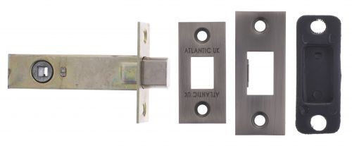 Click Here To Enlarge This Photo Of Atlantic - ADB4MBN Tubular Mortice Deadbolt 4" - Matt Gun Metal