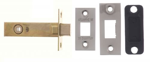 Click Here To Enlarge This Photo Of Atlantic - ADB4SN Tubular Mortice Deadbolt 4" - Satin Nickel