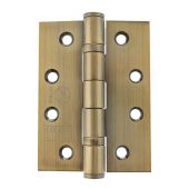 Atlantic - AH1433AB Grade 13 Fire Rated Ball Bearing Hinges 4" x 3" x 3mm - Antique Brass
