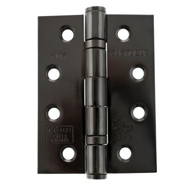 Click Here To Enlarge This Photo Of Atlantic - AH1433BN Grade 13 Fire Rated Ball Bearing Hinges 4" x 3" x 3mm - Black Nickel