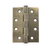 Atlantic - AH1433MAB Grade 13 Fire Rated Ball Bearing Hinges 4" x 3" x 3mm - Matt Antique Brass
